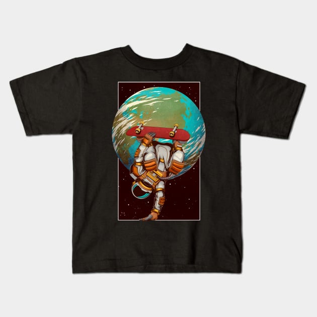 Cosmic Radical Kids T-Shirt by willblackb4